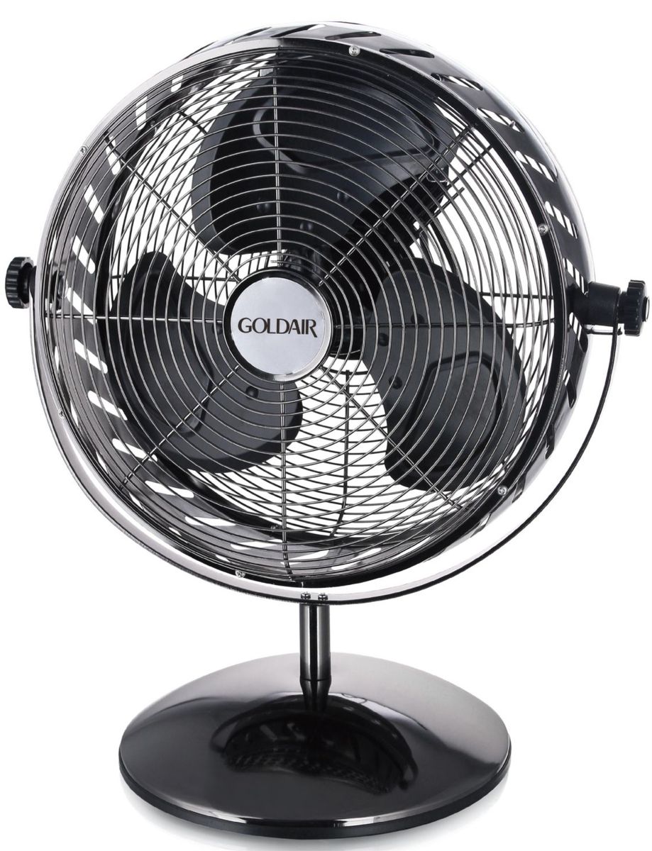 Goldair 12" metal desk fan Shop Today. Get it Tomorrow!